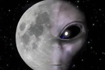 月球发现三眼女尸是真的吗，是假的(照片都是PS的)