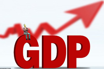 表示国内生产总值的英文简称是，GDP(是国民经济的核心指标)