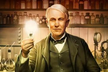 爱迪生发明电灯的故事，其实爱迪生只是“改良”了电灯