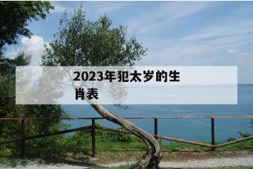 2023年哪个属相犯太岁最严重，兔/马/龙/鼠