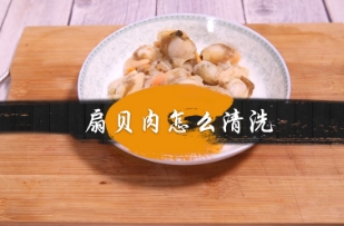 扇贝肉怎么处理干净，扇贝肉的处理方法和步骤(需要耐心)