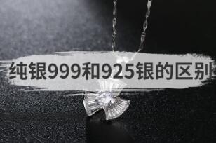 925银和999银的区别有哪些，999银更容易变黑(925银更耐用)